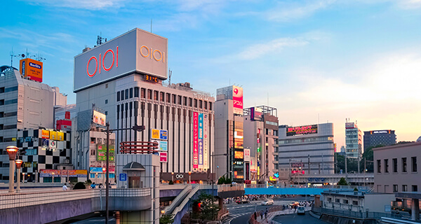 東京上野の風景